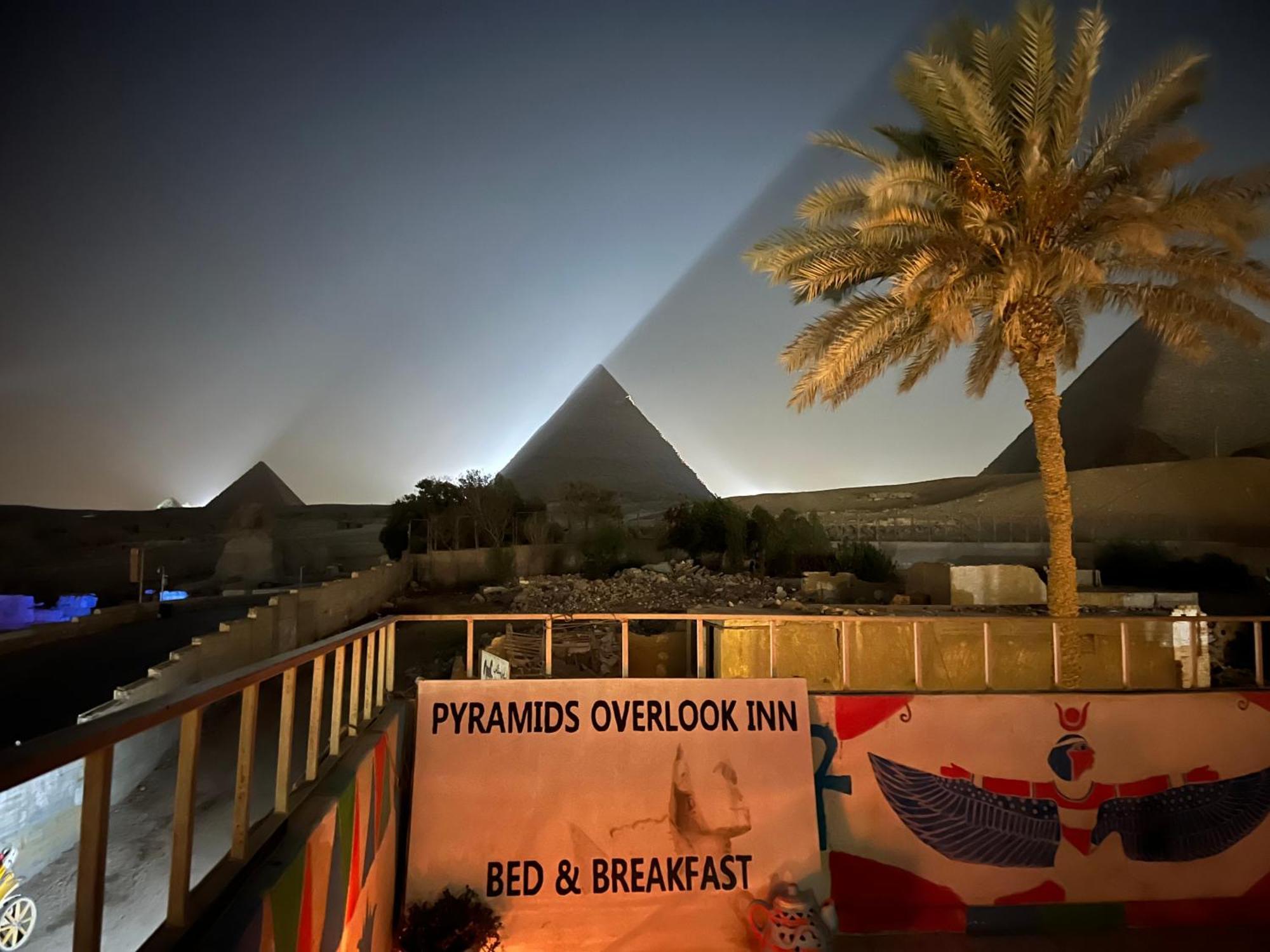Pyramids Overlook Inn Kafret el-Gabal Eksteriør bilde