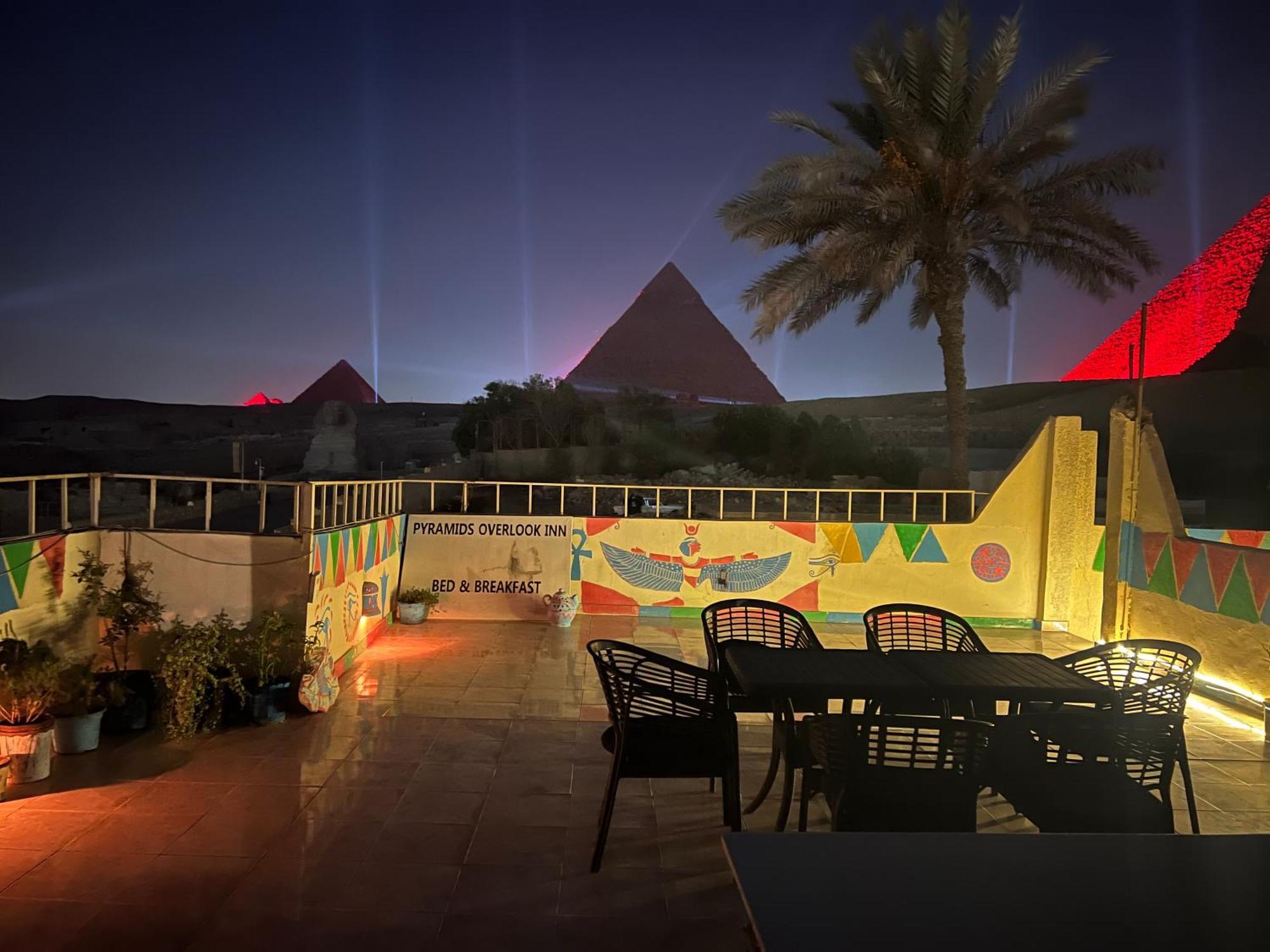 Pyramids Overlook Inn Kafret el-Gabal Eksteriør bilde